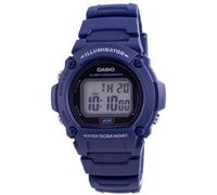 Casio Sport Quarzo Nero Quadrante Resina Cinghia W-219H-2A Orologio da Uomo