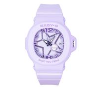 Casio Sport Quarzo Viola Quadrante resina cinghia BGA-10D-6A Orologio da Donna