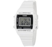 Orologio CASIO ILLUMINATOR W-215H-7AVDF Silicone Bianco Chrono Sveglia Sub 50mt