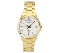 Casio Standard Analog Gold Tone White Dial Quartz MTP-1381GD-7AV Mens Watch