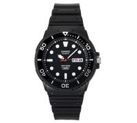 Casio Standard Analog Resin Strap Black Dial Quartz MRW-230H-1E1V Mens Watch