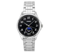 Casio Standard Analog Stainless Steel Black Dial MTP-M110D-1AV Mens Watch