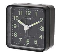 CASIO Sveglia Analogica Orologio da Viaggio Piccolo Nero TQ-140S-1JF Batteria AA