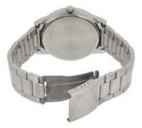 Casio Orologio Uomo MTP-1303DD-7AV Acciaio Argento Analogico Quadrante Bianco 50 m