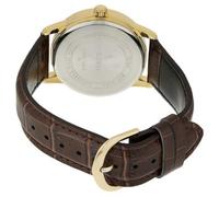 CASIO MTP-V002GL-1BUDF OROLOGIO UOMO PELLE MARRONE DATA DORATO 38mm SOTTOCOSTO