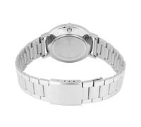 Casio MTP-VT04D-8E Orologio analogico da uomo minimalista in acciaio inossidabile grigio con quadrante concavo a 3 lancette, Grigio