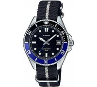 Casio Unisex's Analogue Quartz Watch with Fabric Strap MDV-10C-1A2VEF