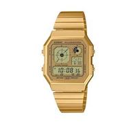Casio Vintage A130WEG-9AEF Digital Watch - Gold Tone, Retro-Futuristic Design