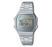 Casio Orologio Digitale al Quarzo Uomo con Cinturino in Acciaio Inossidabile A168WEPC-7AER