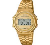Casio Vintage A171WEG-9AEF Unisex Digital Watch - Gold-Tone Round Face