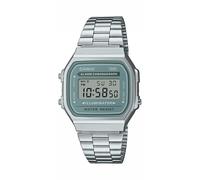 Casio Vintage Argento Orologio Unisex trendy cod. A168WA-3AYES