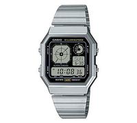 Casio Vintage Argento Orologio Uomo trendy cod. A130WE-1AEF