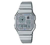 Casio Vintage Argento Orologio Uomo trendy cod. A130WE-7AEF