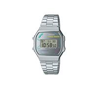 Casio Orologio Digitale al Quarzo Uomo con Cinturino in Acciaio Inossidabile A168WEPC-7AER