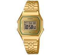Casio Vintage LA680WEGV-9AEF Unisex Digital Watch - Gold with Green Accents