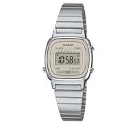 CASIO Vintage Mini Orologio Da Donna Digitale Argento/Beige Chiaro LA670WEA-8AEF