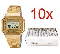 CASIO VINTAGE Mod. A168WG-9E PACK 10 PCS A168WG-9E-10
