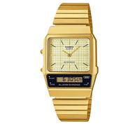 Casio Vintage Placcato Oro Ionico Beige Quadrante AQ800EG9A Orologio Unisex