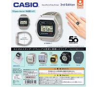 CASIO Watch Ring Collection 3° Ⅲ Set completo di 6 Capsule Toy 50° Gacha...