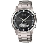 Casio WAVE CEPTOR Orologio con Ricezione Segnale Radio e Funzione Solare, Vetro Zaffiro, Robusta Cassa, Analogico - Digitale, Uomo
