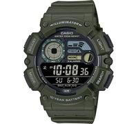 Casio WS-1500H-3BVEF Timeless Collection 50mm 10ATM Quarzo Unisex Nero Verde