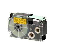 CASIO - XR-18YW1-W-DJ - Nastro - 18 mm x 8 mt - nero-giallo - Casio - 39242 - Conf. da 1 Pz.