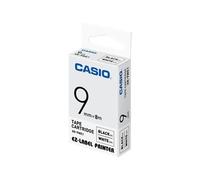 Nastro - 9 mm x 8 mt - nero bianco - Casio