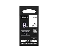 Nastro - 9 mm x 8 mt - nero bianco - Casio