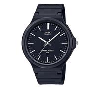 Casio Youth Cinturino in Resina Quadrante Nero MW-240-1EV 50M Orologio da Uomo