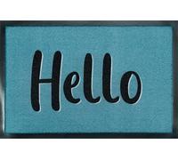 Casita Living Hello Light Blue Pezzi, Poliammide Retro: Vinile, Ciao Blu, 50 x 75 cm
