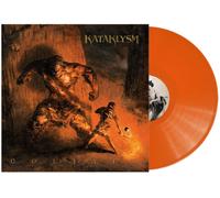 Caskets Reflections - Orange and Black W/ White Splatter (Vinyl LP)