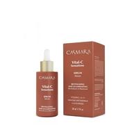 CASMARA Vital C Sensations - Siero viso illuminante per pelle devitalizzata e spenta, anti-età, con complesso di vitamine C A E e acido ialuronico, 50 ml
