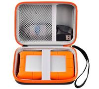 Casmilee Custodia per disco rigido LaCie Rugged/Rugged Mini 1TB/ 2TB/ 4TB/ 5TB Portable Hard Drive External HDD - Solo Borsa