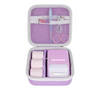 casmilee Custodia per stampante NIIMBOT B21, custodia per etichettatrice autoadesiva, etichettatrice Bluetooth, per stampante (viola)