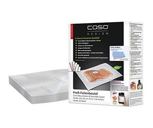 Caso 1219 Sacchetti per Alimenti Sottovuoto, 20 x 30 cm, Confezione da 50 Pezzi