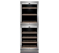 Caso 776 WineChef PRO 126-2D con app, per 126 fori, in acciaio inox, 126 litri