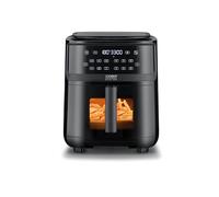 CASO AirFry & Steam 700 - Friggitrice ad aria calda e piroscafo - Il cibo diventa croccante all'esterno e succoso all'interno, extra grande volume del cestello 7 litri, piroscafo e aria fryer,