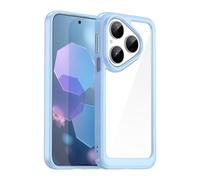 Caso Cover per Huawei Pura 80 Custodia,Materiale in TPU trasparente,Morbido antiscivolo liscio,Custodia protettiva Case cover -Blue