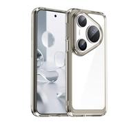 Caso Cover per Huawei Pura 80 Pro+ Custodia,Materiale in TPU trasparente,Morbido antiscivolo liscio,Custodia protettiva Case cover -Grey