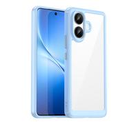 Caso Cover per vivo V60 Lite Custodia,Materiale in TPU trasparente,Morbido antiscivolo liscio,Custodia protettiva Case cover -Blue