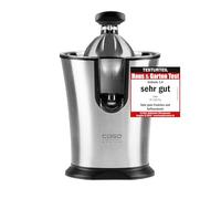 CASO CP 330 Pro - Spremiagrumi elettrico e potente spremiagrumi con cono universale in acciaio inox, 160 Watt, per tutti i comuni agrumi, con avvio automatico, senza BPA