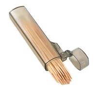 Caso da viaggio dentifero - Dispensatore di picco di dente riutilizzabile compatto, coperchio del dente con coperchio istantaneo | Piccola scatola per denti per tablet da restauro, zaino, uso d