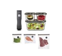 CASO Design Vacu OneTouch Eco-Set - Set sottovuoto pompa e contenitori