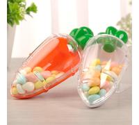 Caso di custodia di custodia di custodia di carota di plastica 12pcs scatola di