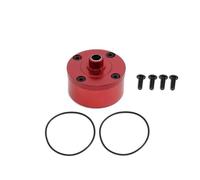 Caso di differenziazione di Metallo per 1/8 1/7 RC Crawler Sostituzione Drivetrain Parte Compatibile con Talion Outcast Infrazione Limitata(Red)