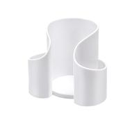 Caso di immagazzinaggio dell'erogatore verticale del tampone di cotone efficiente dello spazio per il supporto del tampone dell'organizzazione del contatore del bagno