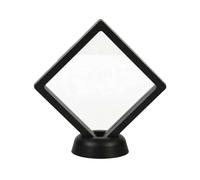 Caso di visualizzazione della moneta,Caso di visualizzazione galleggiante 3D per gioielli,Supporto sottile della scatola di immagazzinaggio dei monili,Meda Case Coin Display con