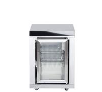 Caso Einzelkühlschrank per Modulare Außenküche - 63L Volume, Acciaio Inox