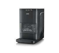 CASO IceBall Pro - Scaldabagno con compressore - Palline di ghiaccio trasparenti da 50 a 55 mm, 2 sfere/ora, serbatoio dell'acqua da 1,3 l, autopulente, indicatore LED, nero opaco