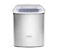 CASO GERMANY Macchina del Ghiaccio Fabbricatore di Ghiaccio Potenza 120 Watt Produzione 500 gr/h colore Acciaio - 3302 Ice Chef PRO
